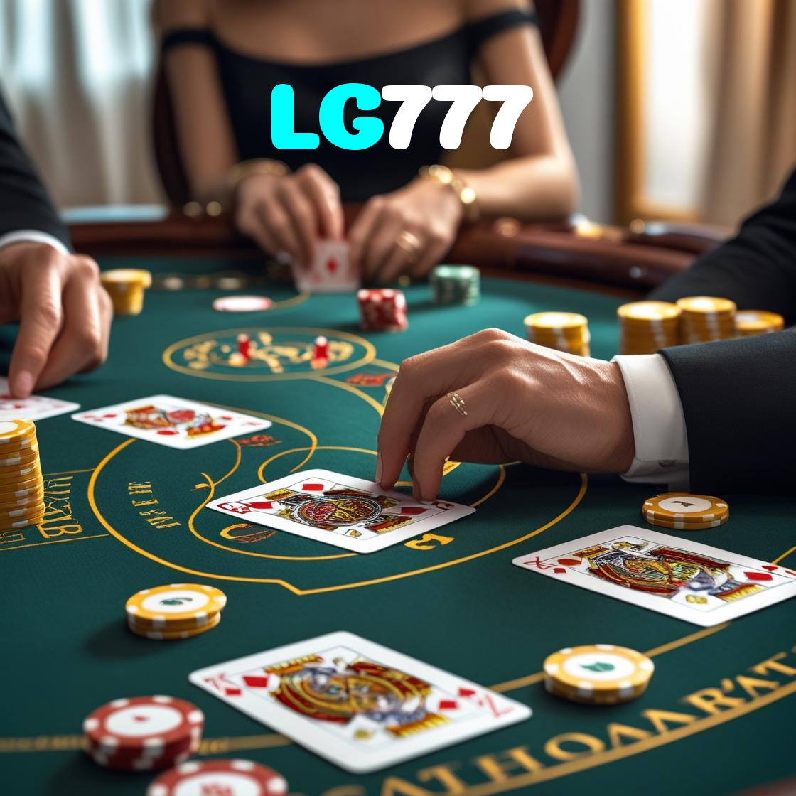 LG777:Mostre sua habilidade nas mesas de poker e vença os adversários!
