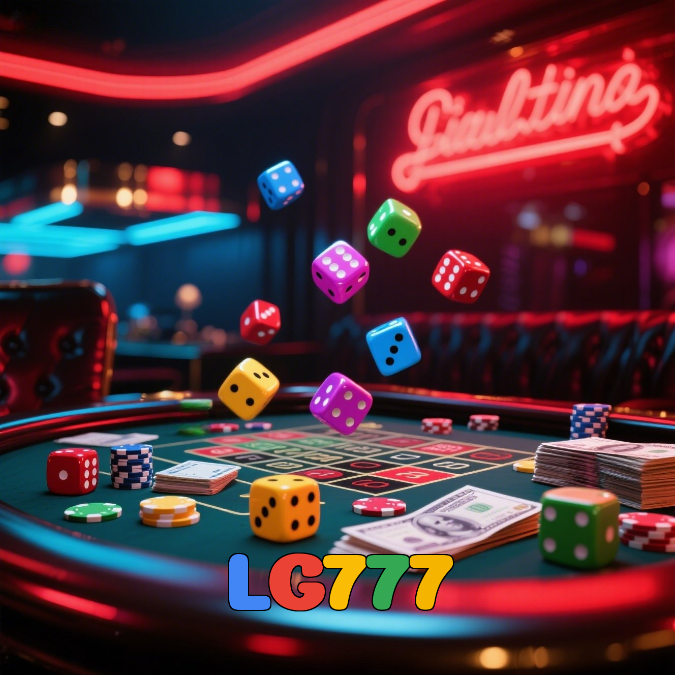 LG777：Jogue blackjack, slots e aposte ao vivo no futebol, tudo no mesmo cassino!